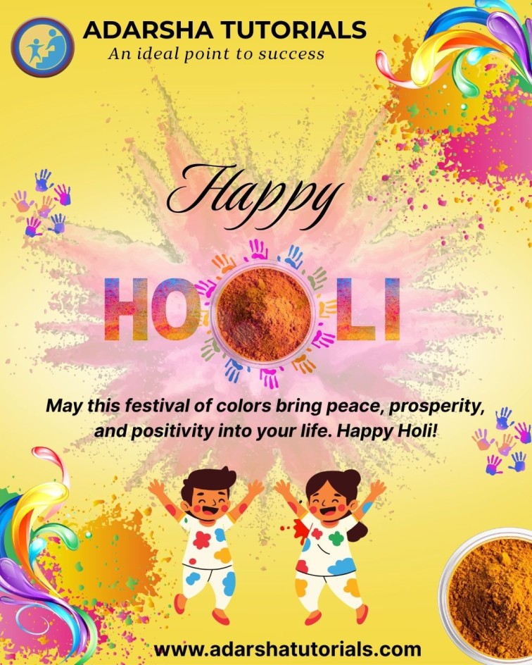 Celebrate the festival of colors with happiness, positivity, and new goals